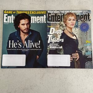 Entertainment Weekly, Game of Thrones - 2 Issues